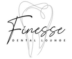 The Finesse Dental Lounge website header logo