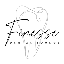 The Finesse Dental Lounge website sidebar logo