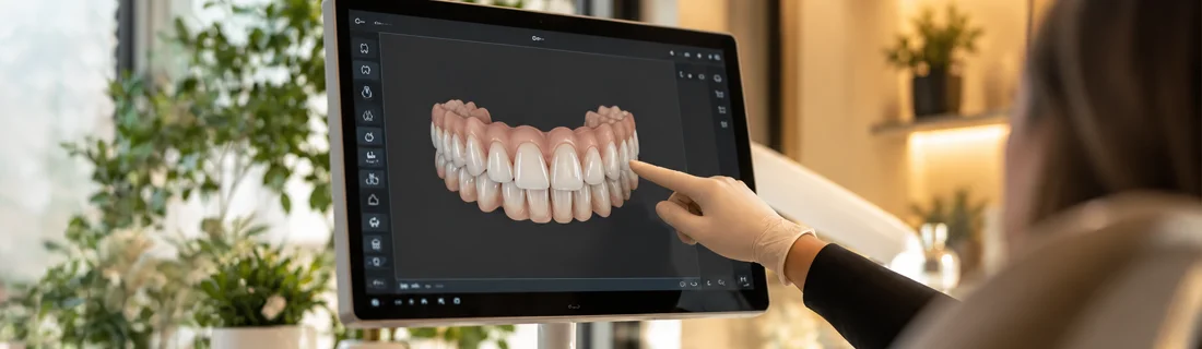 Woman Cosmetic Dentistry Smiling